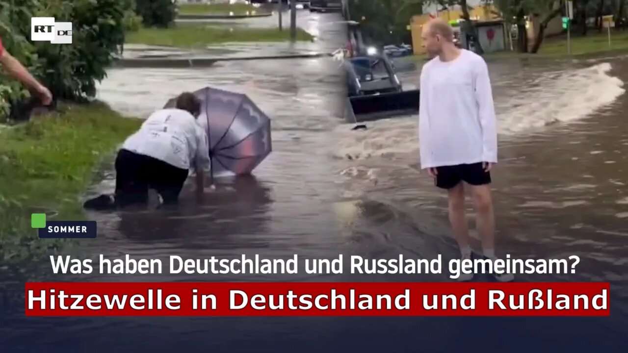 Hitzewelle in Deutschland und Rußland