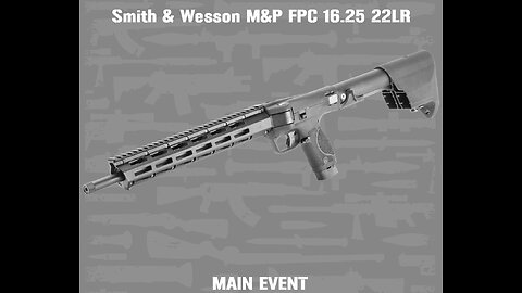 Smith & Wesson M&P FPC 16.25″ 22LR 20rd Rifle, Black – 14171