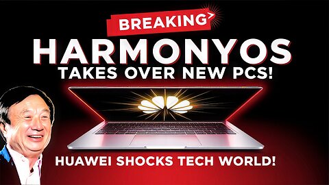 HUAWEI Shocks Tech World: HarmonyOS Takes Over New PCs! 🚀💻