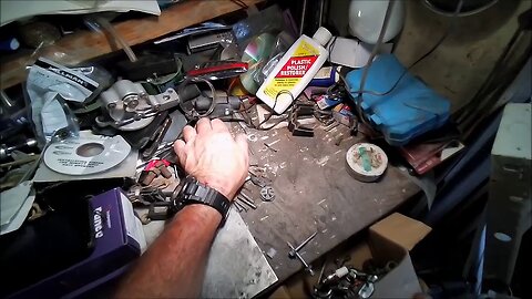Clearing off the bench