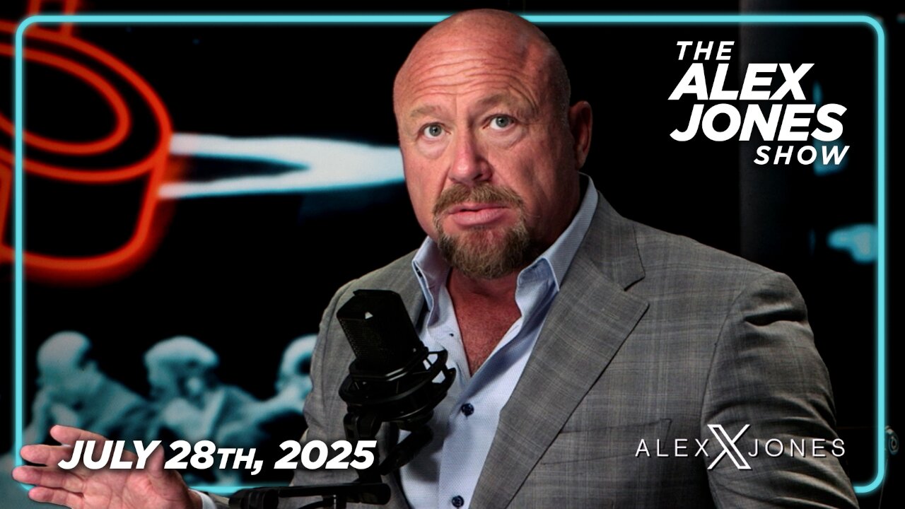 THE ALEX JONES SHOW - 7/28/2025: Trump Says Obama & Other “Worst Scum Of The Earth” Planted FAKE Evidence In Epstein Files To Bring Him Down! Meanwhile, CIA Director Ratcliffe Says He Expects Indictments Of Top Deep State Coup Plotters Soon!