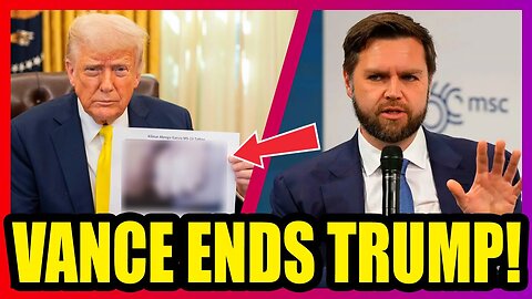 Chaos Unfolds as JD Vance LEAKED TEXT BLOWS UP Trump’s Secret Plot on Live TV