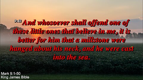 Sunday Morning, August 17th - Solemn Warnings From The Savior