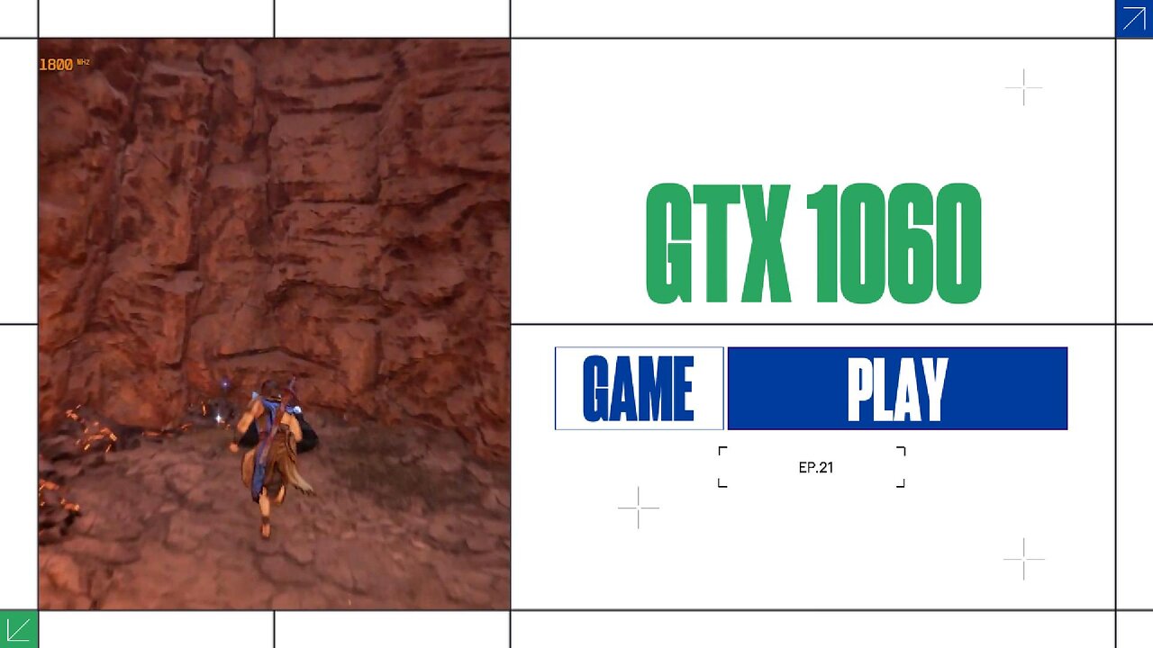 GTX 1060 Gameplay – Stable Frames From Start to Finish