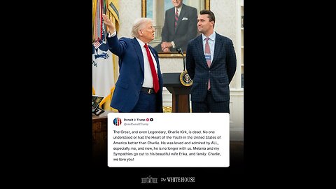 🇺🇸 🦅 ✝️ Sep 10 2025 - Charlie Kirk > Tribute To An American Hero 