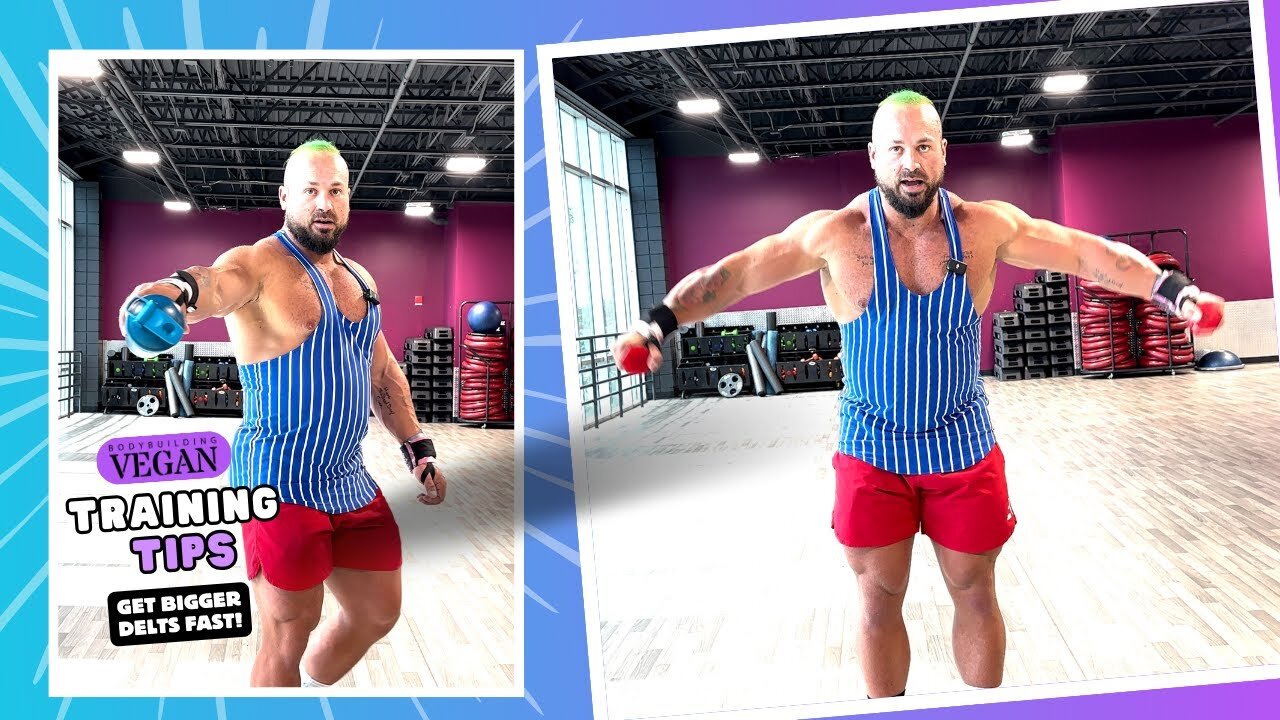 How to Get Bigger Delts Fast: Side Raise Tips from BodybuildingVegan