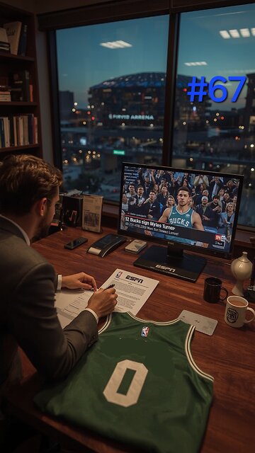 The Bucks stretch Damian Lillard, waive him, and sign Myles Turner from the Pacers.