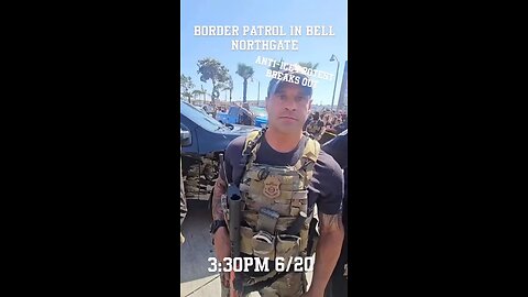 Residents in Bell, California blocked the road, yelled at ICE agents