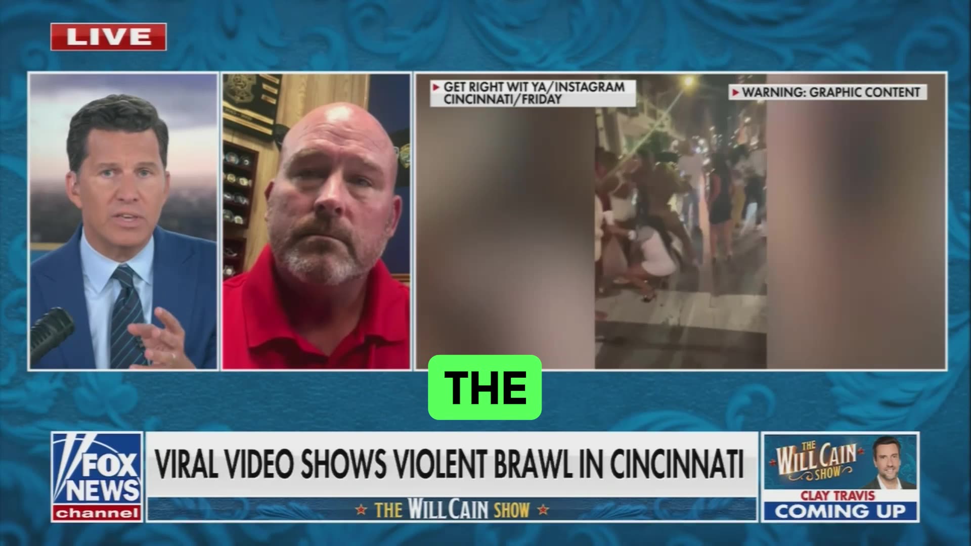 Cincinnati FOP President says Race is Beng investigated as motive in brutal street attack