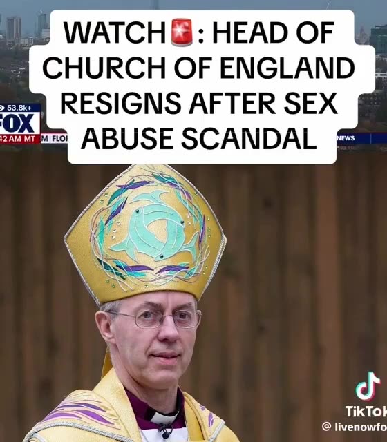 Head of church of England resigns after sex abuse scandal