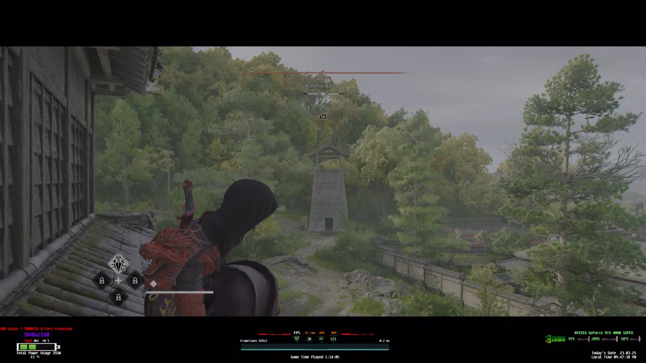 Assassin's Creed Shadows 4K Hdr Pc Gameplay 9800X3d Rtx 4080 Super