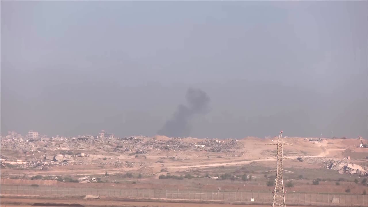 Blasts rock Gaza as Israel reportedly launches ground offensive