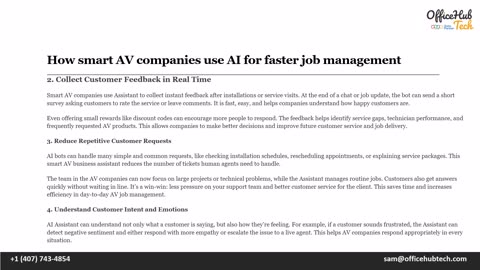 How smart AV companies use AI for faster job management