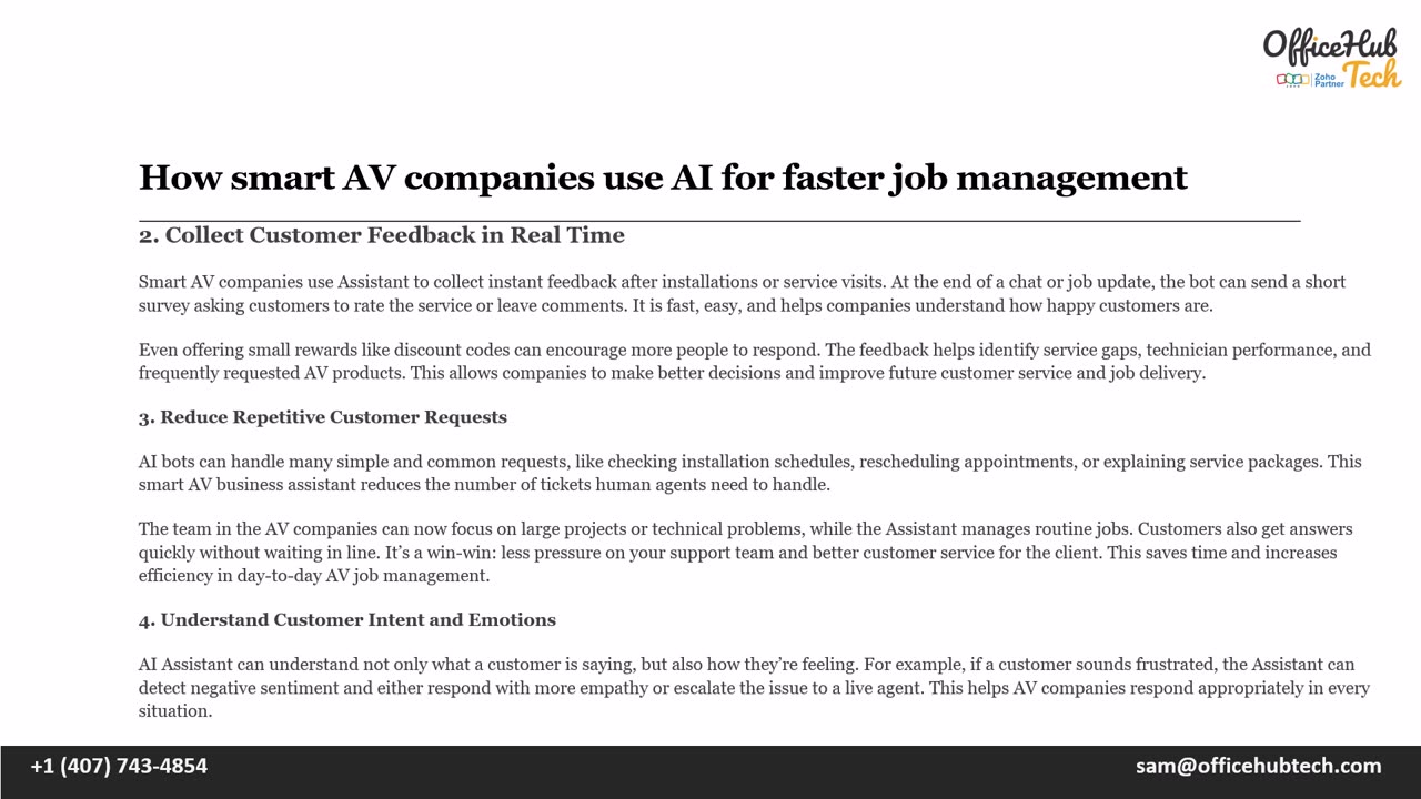 How smart AV companies use AI for faster job management