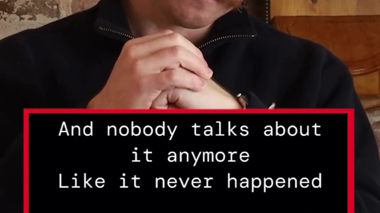 “Who you were during covid is who you actually are.”