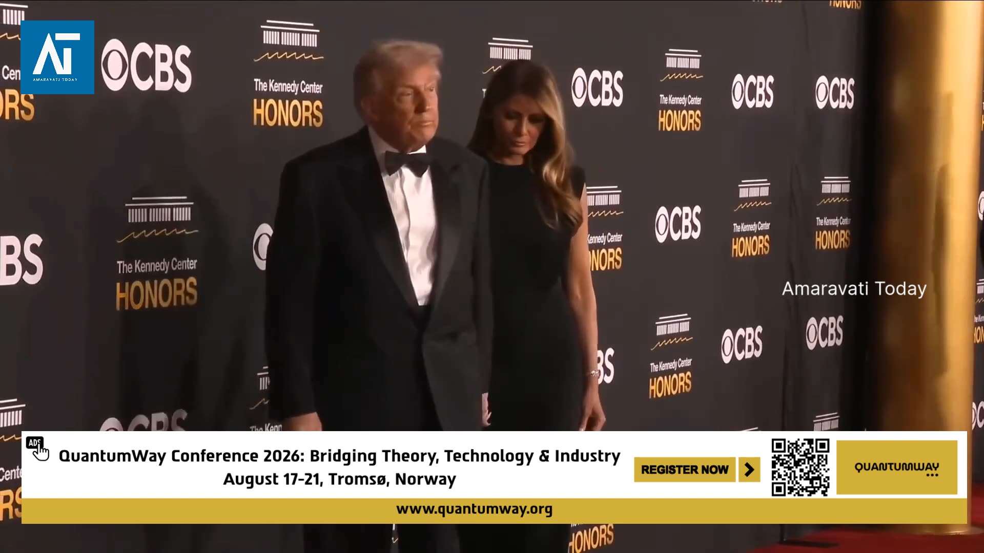 President Trump Hosts Kennedy Center Honors for First Time in History | US Politics| Amaravati Today