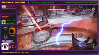 Destiny 2: 8/13/25 Buried in the Mines grinding out the Solstice.