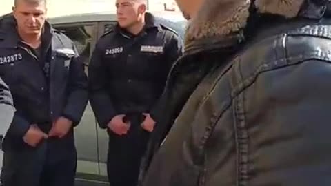 Преди протеста срещу корумпираната власт - МВР пази МВР (клип 3)