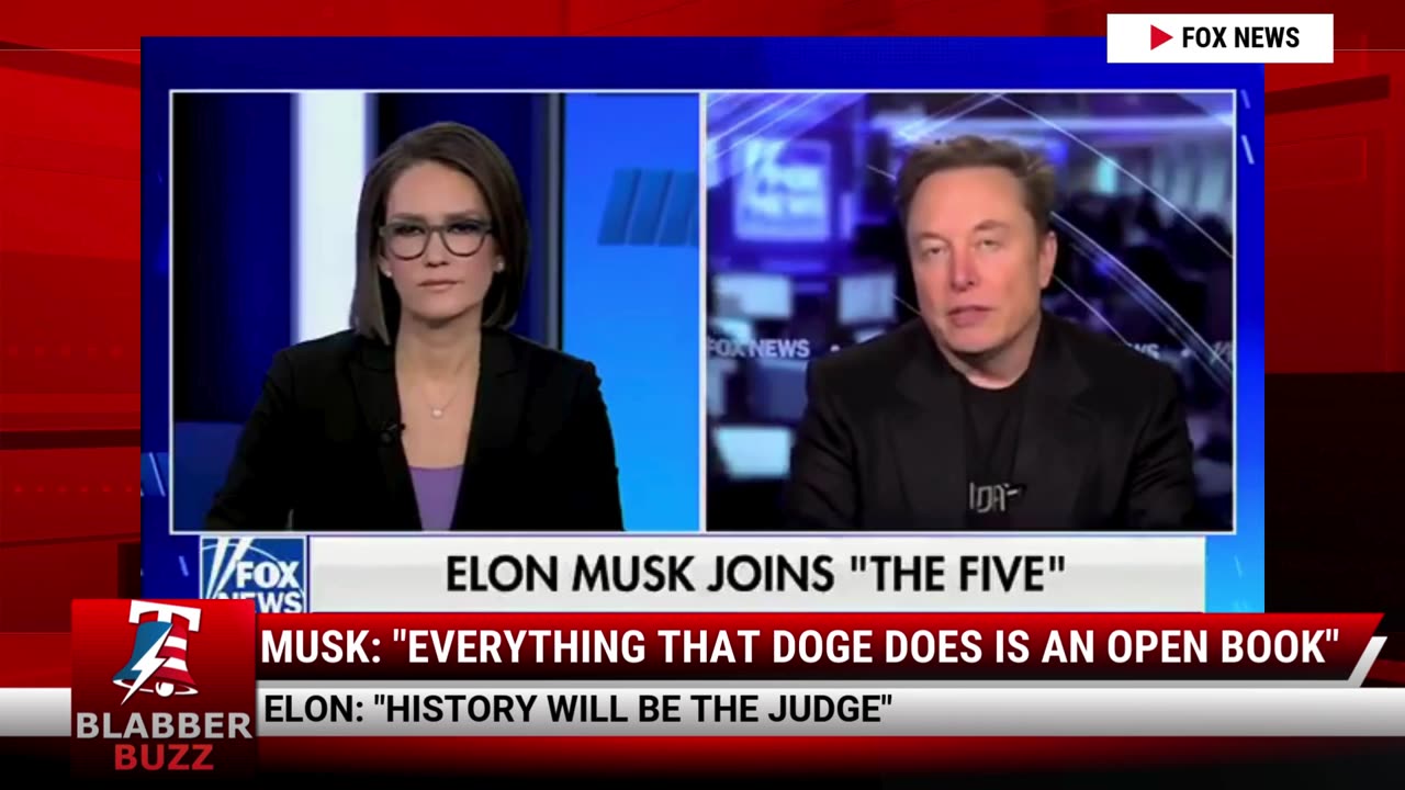 Musk: "Everything That DOGE Does Is An Open Book"