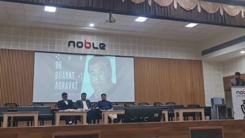 Dr. Bharat Agravat and Dr. Kartavya Agravat Lead Mission Oral Cancer Prevention at Noble University