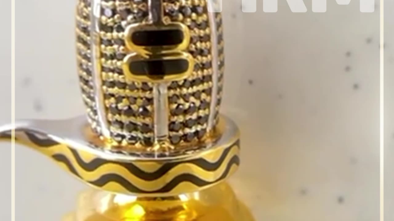 HRM | Golden Rudraksh Mala & Pendal Design | 2025