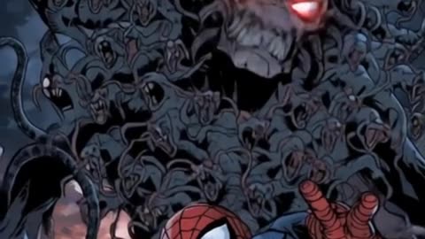 Spiderman vs boogieman in new York City