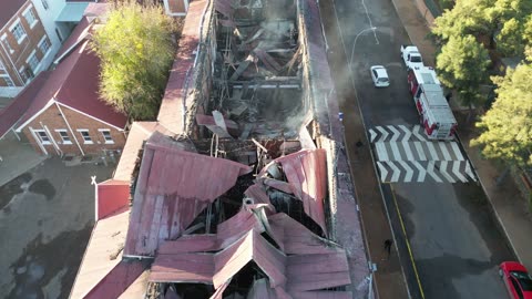 Historic Nazareth House at St Patrick’s School in Kimberley devastated by early morning fire