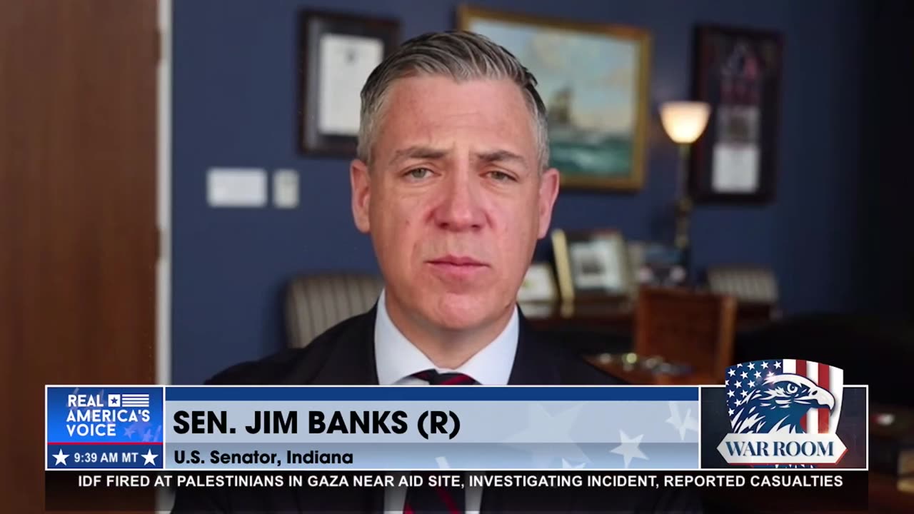 SENATOR BANKS ON ENDING THE UKRAINE WAR