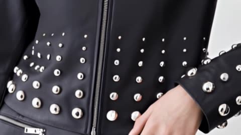 The Studded Jacket That Redefines Rebel Luxury