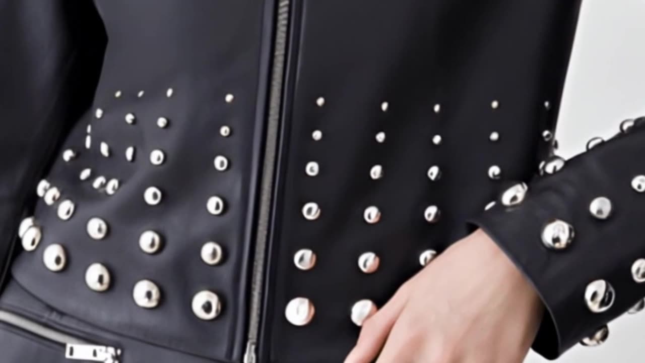 The Studded Jacket That Redefines Rebel Luxury