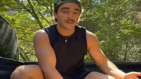 sleepwalking in his underwear