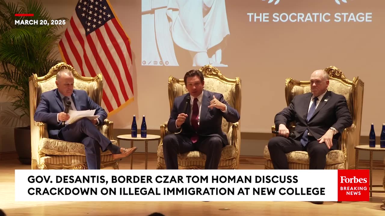 BREAKING NEWS: DeSantis Meets With Tom Homan To Discuss Crack Down On Illegal Immigration