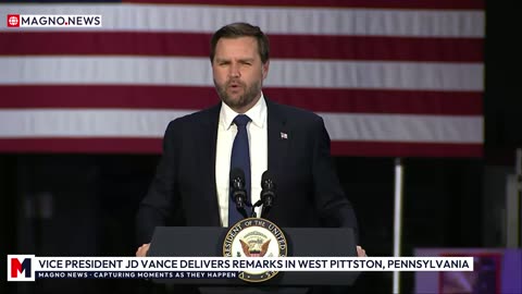 🇺🇸 Vice President JD Vance Champions One Big Beautiful Bill in West Pittston, Pennsylvania [LIVE]
