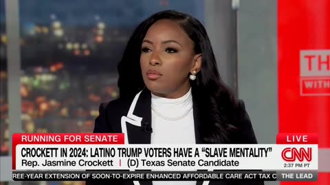 Watch Jake Tapper Humiliate Jasmine Crockett With Her Own Words