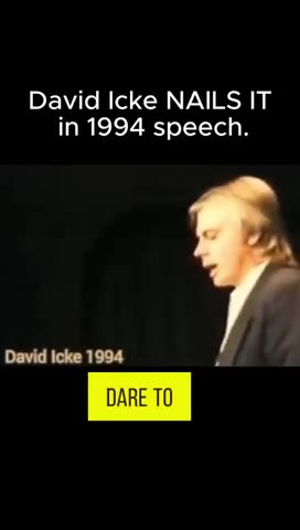 Decades ahead of his time. David Icke NAILS IT in 1994 speech.