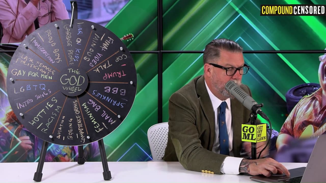 Gavin McInnes watches garbage people from the Internet