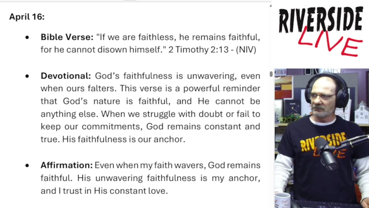 Riverside Morning Ammo Daily Devotional 4.16.25