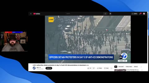 Chat with Dronetek Politics; then covering the democrat riots 6-10-25