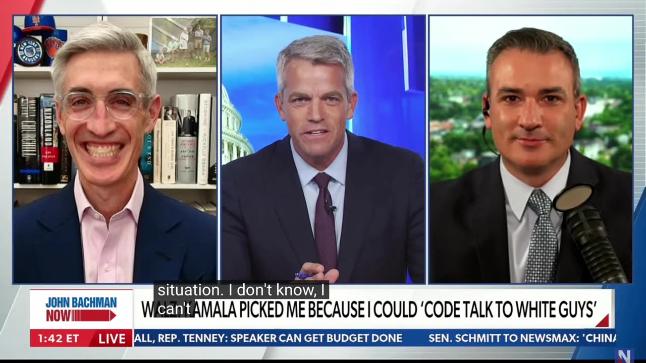 Tim Walz Code Talk for White Men - Ike Wingate on Newsmax 2
