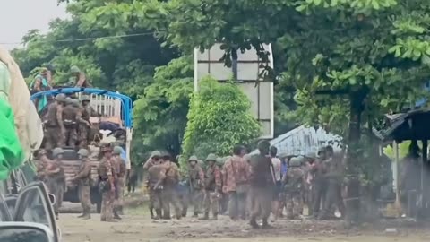 🪖🇲🇲 Myanmar War | Junta Troops Advance Towards Phakhant & Waimaw | RCF