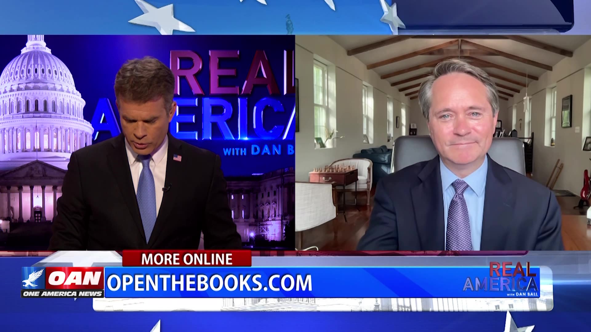 REAL AMERICA -- Dan Ball W/ John Hart, 9/23/25