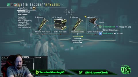 Terminal Gaming - Warframe Random BS Nite