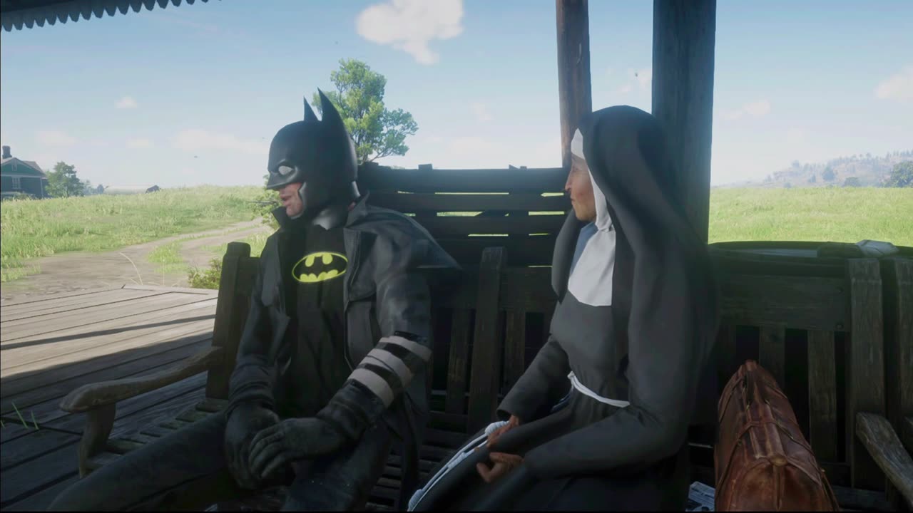 Arthur Becomes Batman in Red Dead Redemption 2