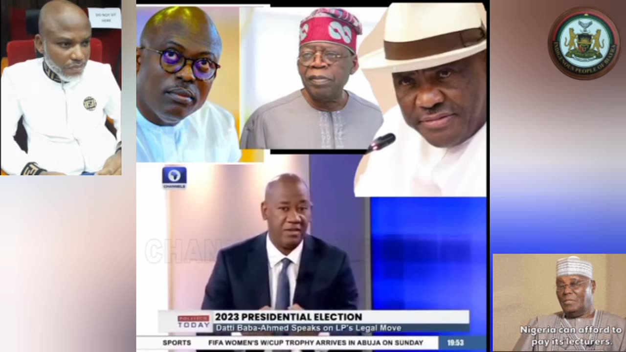 Situation Room In The Zoological Republic 🇳🇬 Tifunubu Ended Democracy - Onyendu Mazi Nnamdi Kanu