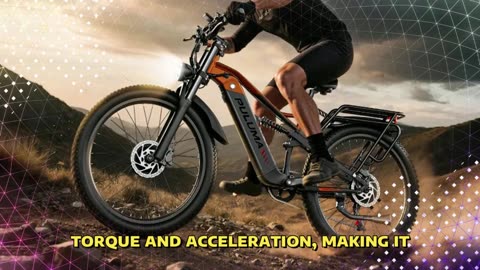PULUMA PE86 PRO Electric Bike 1000W Motor 48V 20AH Battery Mountain Electric Bicycle