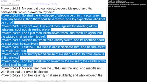 Proverbs 24