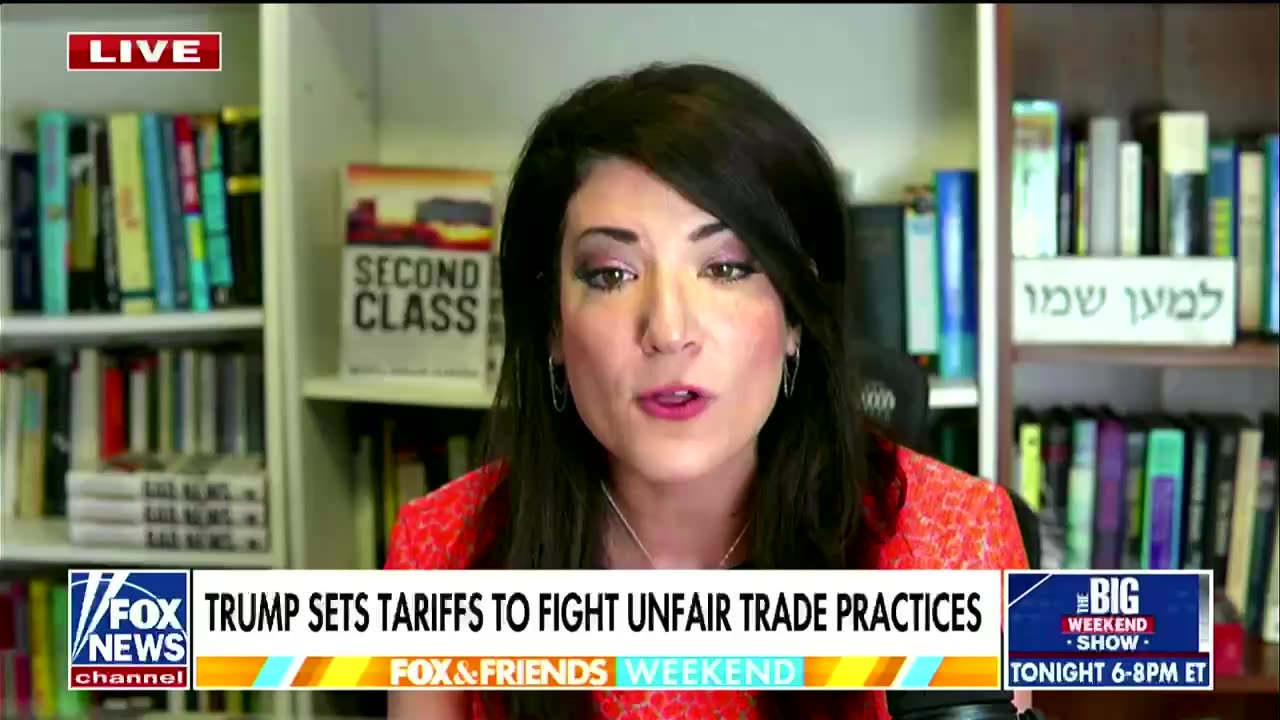 'Crisis in masculinity': Fox News pundit claims Trump's tariffs will make men more manly