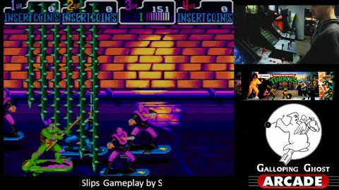 TMNT Turtles in Time World Record, 396 points by Brad Slips Vitale: World Record