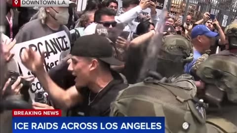 ANTI ICE PROTESTERS MAKE CALLS FOR VIOLENCE AGAINST LAW ENFORCEMENT