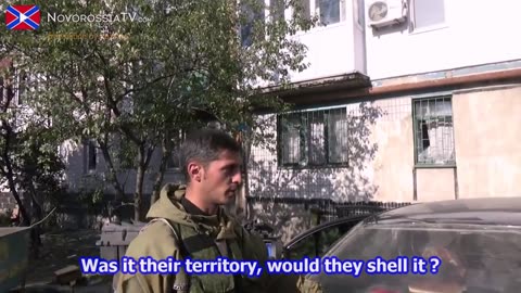 Givi and MLRS Grad shell strike